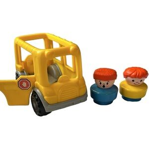 Vintage‎ Fisher-Price Bus & Little People – Classic Preschool Toy
